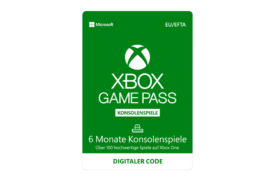 Xbox Game Pass - 6 Monate