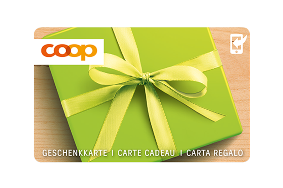 Coop Digitale Geschenkkarte CHF 20