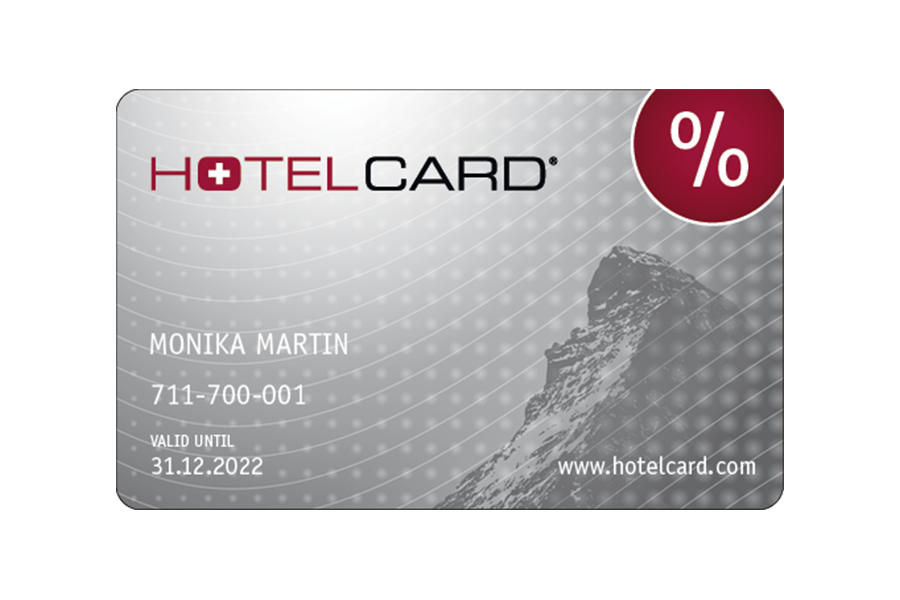 Hotelcard-Gutschein für 1 Jahr