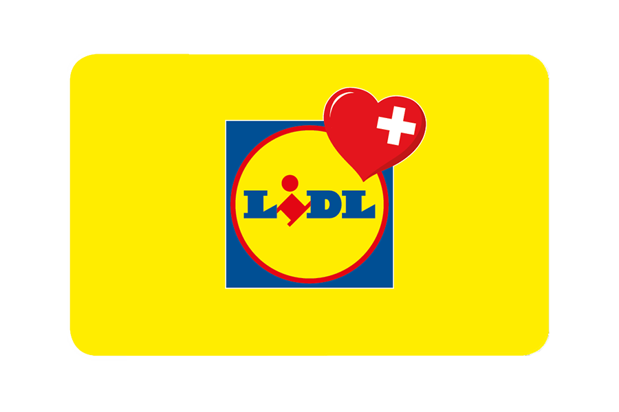 Lidl Geschenkkarte CHF 20 - 500