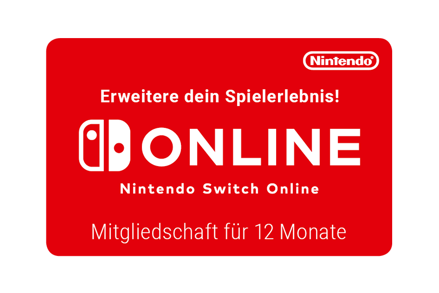 Nintendo Switch Online 12-monatige Mitgliedschaft