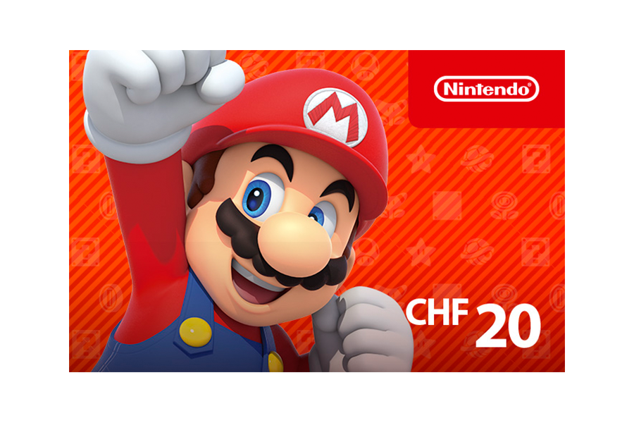 Nintendo eShop Guthaben CHF 20