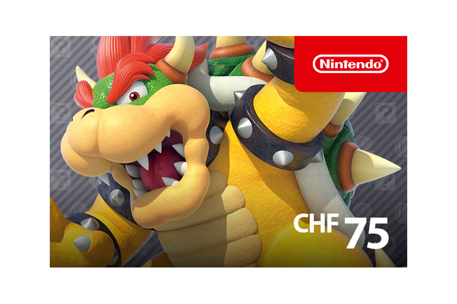 Nintendo eShop Guthaben CHF 75