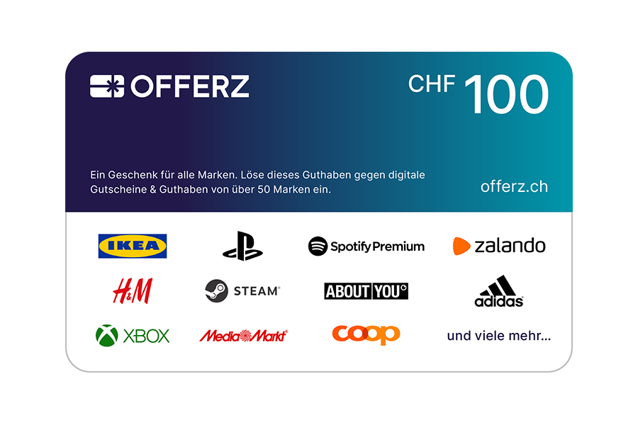 Offerz.ch Gutschein CHF 100