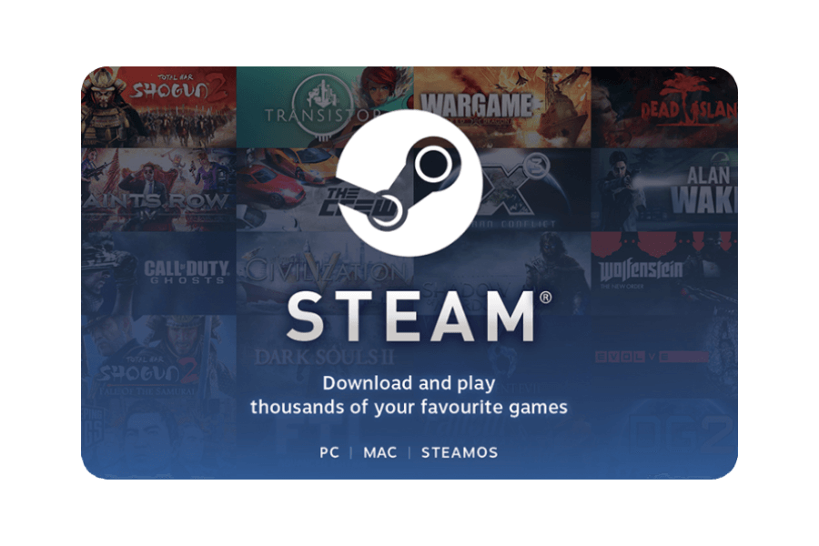 Steam Guthabencode € 100