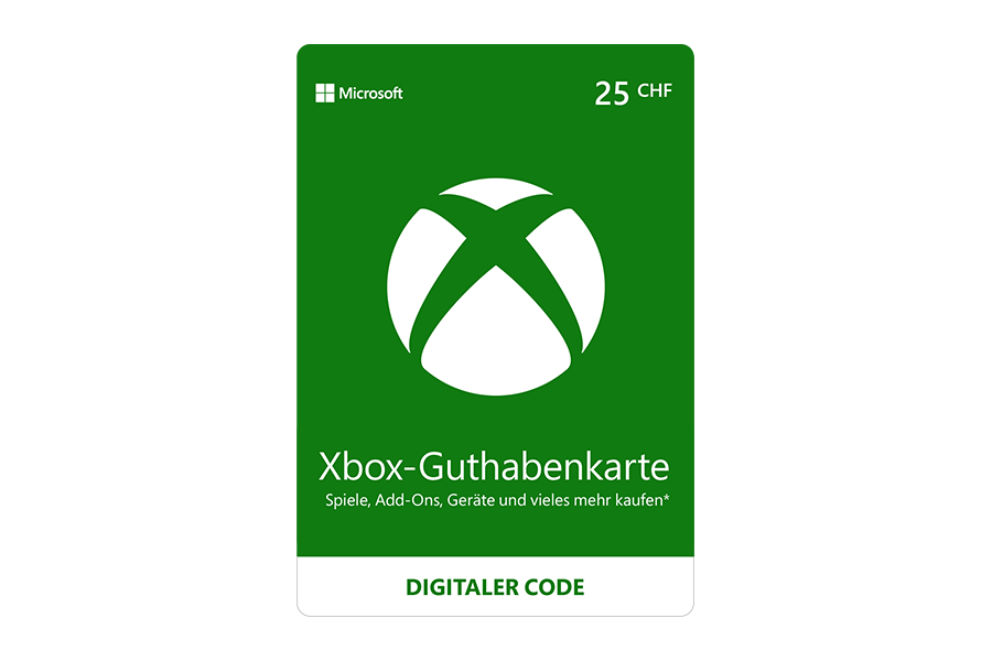 Xbox Live Guthaben CHF 25